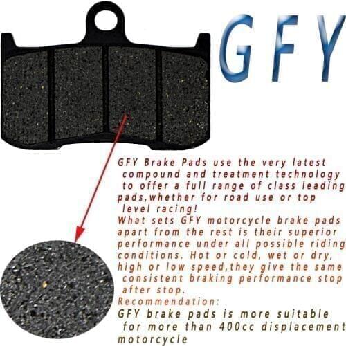 SV 250 Motorcycle For PEUGEOT SV 250 2001-2002 SV250 Motorcycle Brake Pads Front Rear