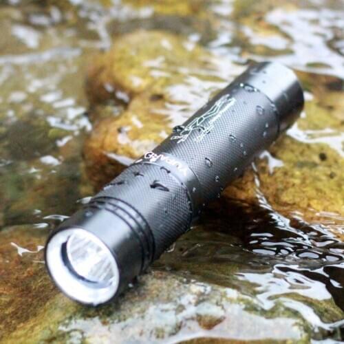 YUPARD White Light Led Diving diver 50m Flashlight XM-L T6 LED Torch Brightness Waterproof underwater lamp Torch 1000LM lantern