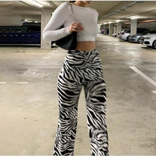 Женские брюки широкие WICCON China At AliExpress