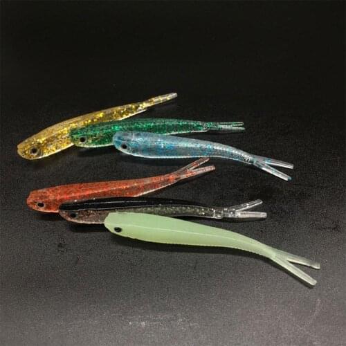 10Pc/Bag 2g Soft Shrimp Worms Fish Lure Silver Wobblers Artificial Bait Fishing Tackle Jigging Maggot Fishing Bait Jig Head Bait