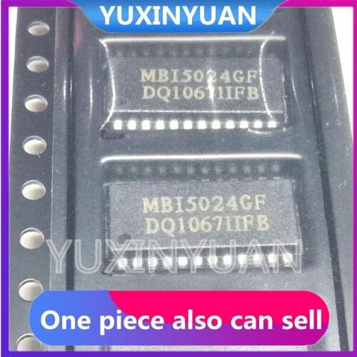 100pcs/lot MBI5024 MB15024GF MB15024 SOP24 LED driver ps MBI5024GF new original