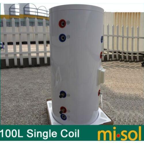 220V 100 Liter pressurized Solar Water Heater Tank,with copper coil