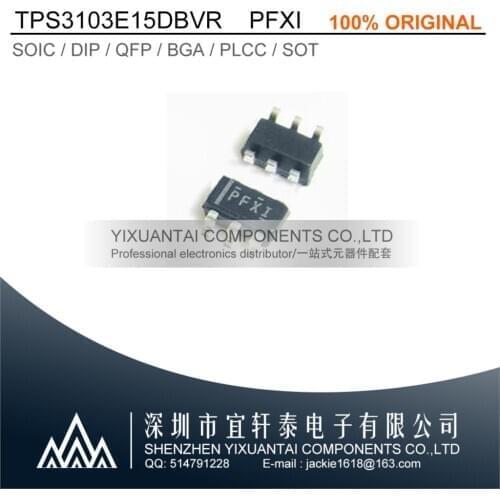 10pcs/lot 50pcs/lot 100pcs/lot Free shipping 100% original TPS3103E12DBVR TPS3103E12 3103E12 PFWI SOT23-6