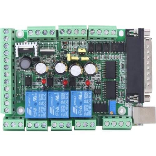 CNC Engraving Machine MACH3V2.1-L Board Adapter 4-axls 6-axls Controller Accessories New 12 output signal 15-32VDC