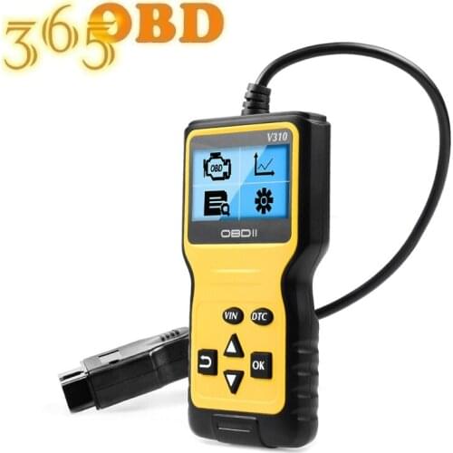V310 OBD2 Car Diagnostic Tool Fault Detector Diagnostic Scanner Universal ODB2 Check Engine Scanner OBDII Car Diagnostic Tool