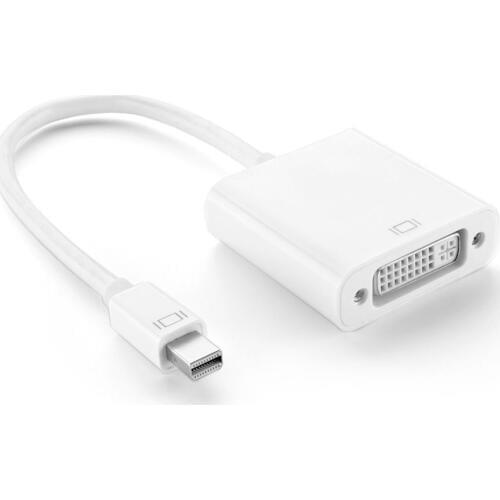 10pcs Mini DisplayPort DP Thunderbolt to dvi Adaptor Cable for Apple MacBook Pro