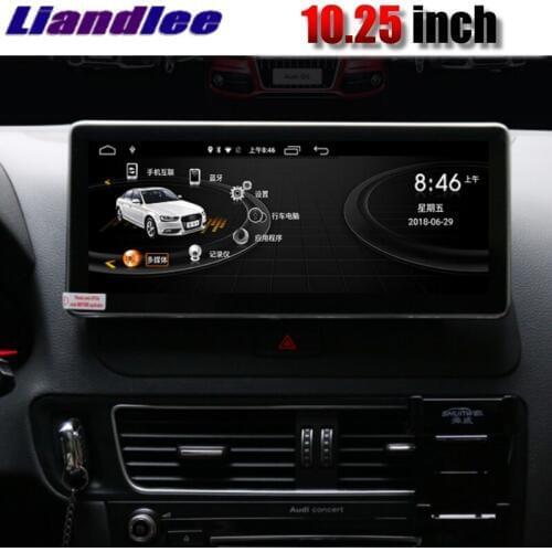 Liandlee Car Multimedia Player NAVI For Audi Q5 8R 2009~2018 LHD Android 4G RAM CarPlay Adapter Radio GPS WIFI 4G Navigation