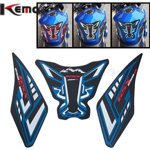 For SUZUKI GSX250R GSX 250R GSX250 GSX 250 R Motorcycle Side Decal Gas Knee Grip Protector Anti Slip Sticker Tank Traction Pad