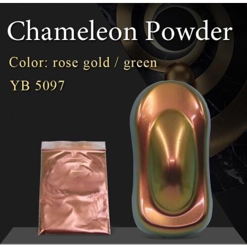 YB97 Chameleon Powder Acrylic Paint Variable Color Dyes Auto Crafts DIY Nail Decoration Painting Supplies 10g/bag