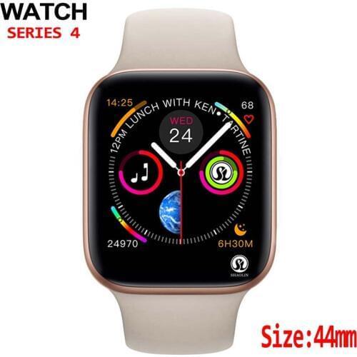 44mm Men Smartwatch for apple watch iphone 6 7 8 X Samsung Android Smart Watch phone Support Whatsapp