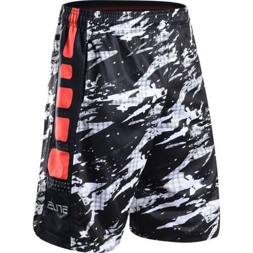 New 2020 Summer Men Basketball Shorts Knee Length Outdoor Running Sport Shorts Loose Breathable Fitness Short Trouser