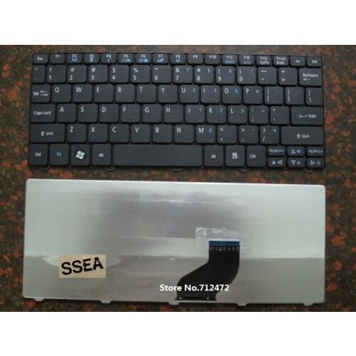 SSEA New US Keyboard for Acer Aspire One 521 522 533 D255 D255E D257 D260 D270 NAV70 PAV01 PAV70 ZH9 AO521 AO522 AO533 AOD255