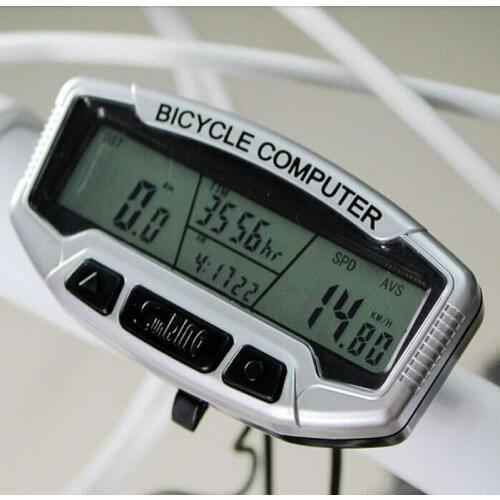 Waterproof LCD Bicycle Bike Computer Odometer Speedometer Backlight stopwatch BCP0202