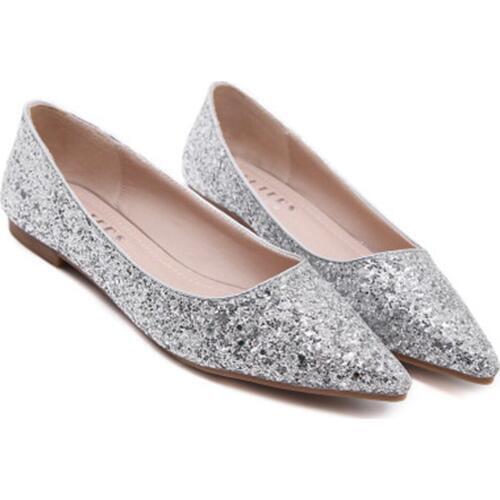 Womens shoes women 2018 new darling shoes pregnant wedding joker pointed single bridesmaid shoes flat Korean version