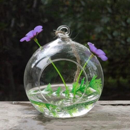 16pcs/pack Diameter=8cm Glass Terrarium Glass Globe with one open and two small holes Fashion Wedding Decoration Glass Ball