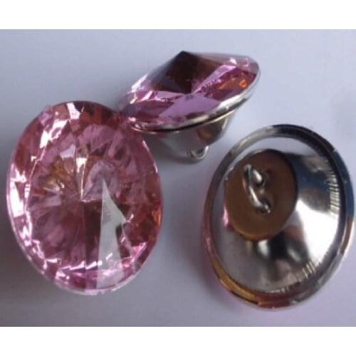 8size 500pcs Acrylic Rhinestone Buttons For Clothing headboard Sofa Craft Sewing Sewing Sofa DIY Upholstery Buttons Accessories