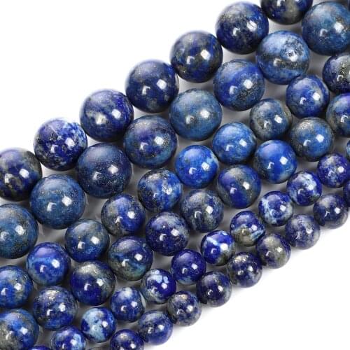 Natural Stone Beads Natural Golden Green Beads For Jewelry Making Bracelet DIY Accessories Needlework Strand 6-10MM