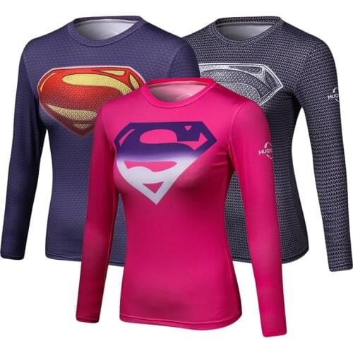 Fitness Dry Quick Gym Woman T shirts Compression jiu jitsu bjj Tights 3D Printing Sports T-shirt Jogging Yoga Boxing Jersey