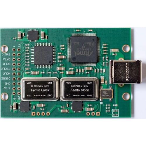 HIFI Italy Amanero Combo384 USB DSD 512 / PCM 384 module + Crystek CCHD-957