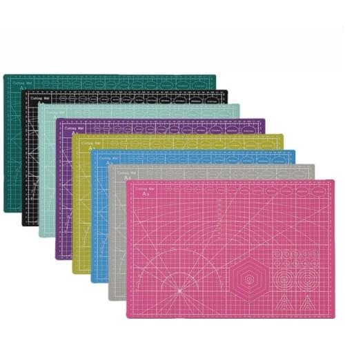 A3 Leather Cutting Mat DIY Self-healing Patchwork Cutting Pad Useful herramientas PVC Cutting Mat Board Handcraft Leather Tools