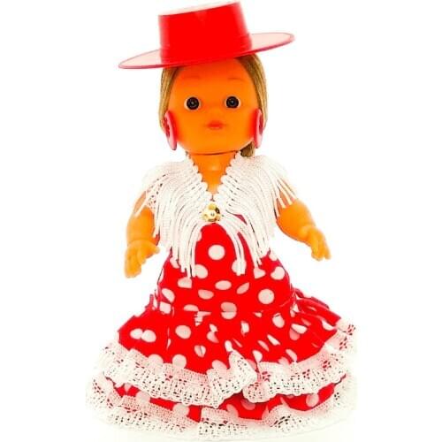 Lovedoll gift collection 15 cm Folk crafts typical andaluza flamenco hat manufactured in Spain similar Barriguitas