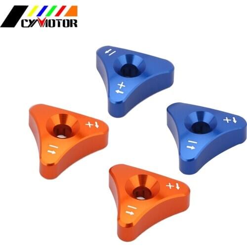 Motorcycle 48MM Triangle Front Fork Knob Adjust Bolt For KTM Husaberg Husqvarna SX SXF EXC XCW 125-530 690 ENDURO SUPERMOTO DUKE