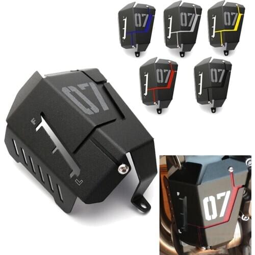 MT07 FZ07 Coolant Recovery Tank Shielding Cover For Yamaha MT-07 FZ-07 MT 07 FZ 07 2014 2015 2016 2017 2018 2019
