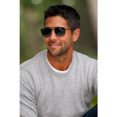 Men Polarized Lens Metal High Quality Square shape fashion design mirror Shades UV400 Vintage UV 400 with fashion case