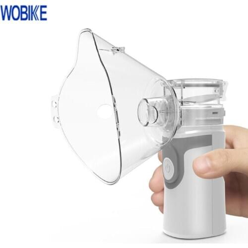 Mini Handheld portable autoclean Inhale Nebulizer Mesh atomizer silent inhaler nebulizer inhalator for kids nebulizador portatil