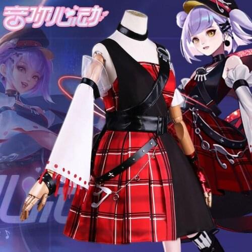 Zhou Yu Cos Xiaoqiao Cos Sound You Heartbeat Cosplay Couple Costume Female Game Womens Clothing Role Playing Halloween Costumes