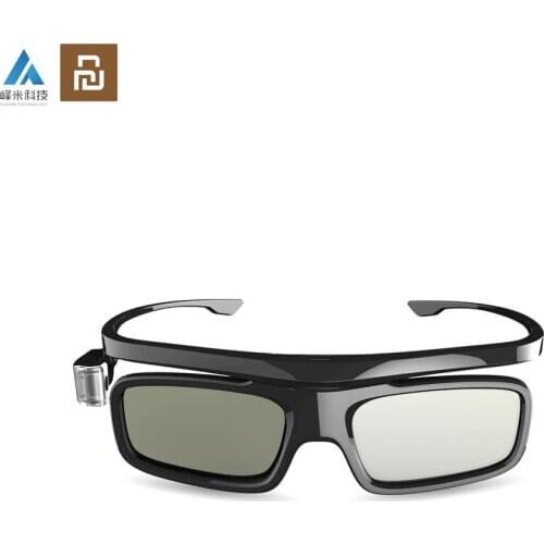 Original Youpin Fengmi Smart DLP-LINK Shutter Type 3D Glasses With USB Charging Cable for Xiaomi Laser Projector TV Accessories