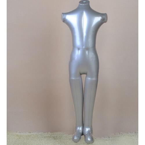Thicker section inflatable childrens pants mold mannequin body model Full body without hand maniquis para ropa M00038