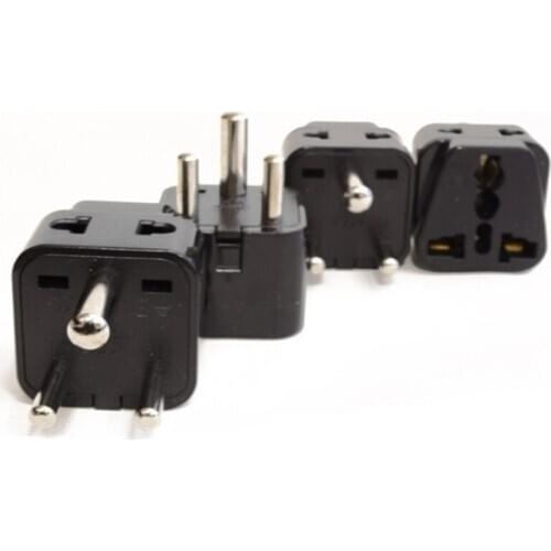Portable Universal Plug to (Small) South Africa Plug Adapter Power Socket Travel Converter
