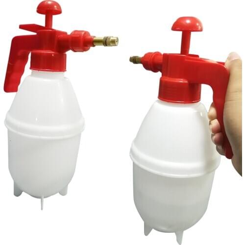 Pest Control Spray Bottle Hand Pressure Weed Garden Water Mist Sprayer With Adjustable Brass Nozzle