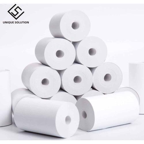 20 Rolls Thermal Paper Roll 57 x 30 mm Free BPA, Cash Register Paper for POS printer, Paperang & Peripage Mini Printer