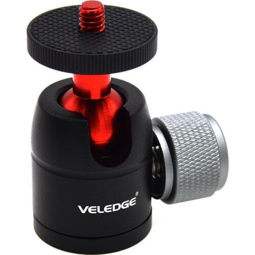 Camera Tripod Aluminum Alloy Mini Gimbal Tripods Ball Head Mount With 3/8"To 1/4"Adapter Camera Accessories 2019