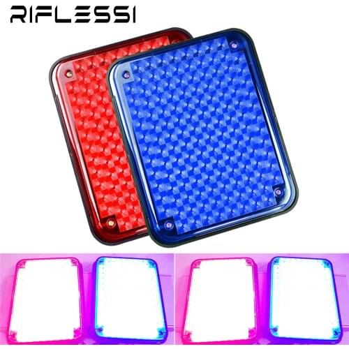 2 x 12V 24V 220V Red Blue Ambulance Warning Signal Lamp Police Lights Stroboscopes For Car Sentry Box Strobe Light Flash Lamps