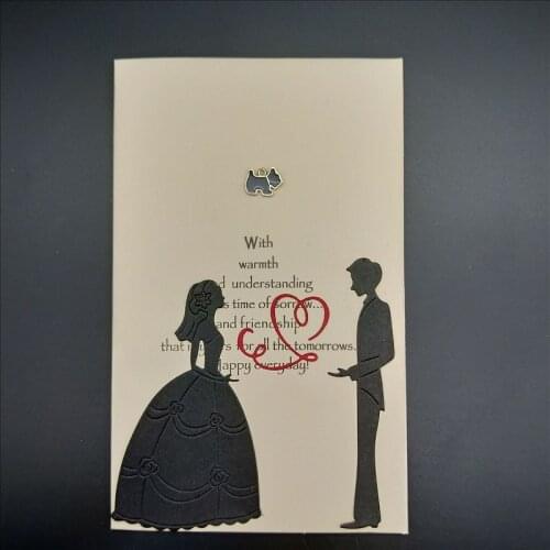 Wedding cutting dies Scrapbooking For Card Making DIY Embossing Cuts New Craft Pattern Lace Decoration