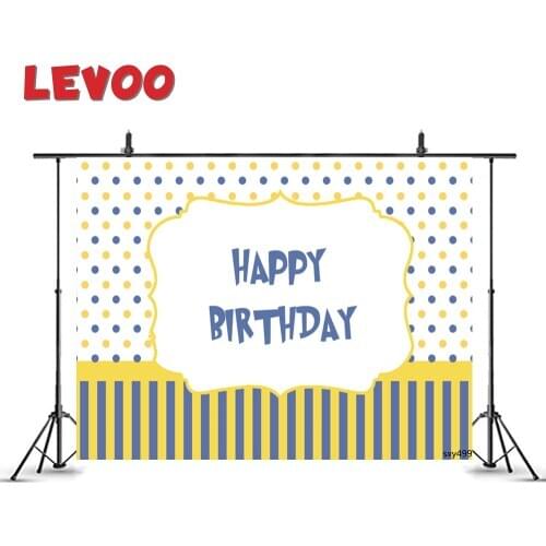LEVOO vinyl photo background minion birthday Anime film children photocall vinyl fabric new shoot photography backdrop