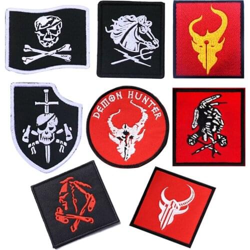 1 Pc 3D US SEAL Squad Military Combat Embroidered Armband Special Forces Recognition Badge Backpack Jeans Hat Applique Applique