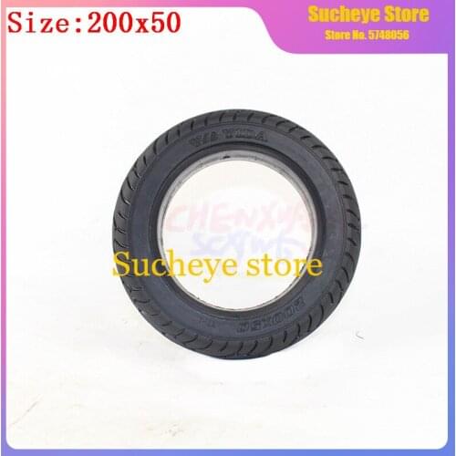 200x50 Solid Tyre 8 Inch 200*50 Non-inflatable Explosion-proof wheel Tire for 8'' Electric Self Balancing Hoverboard Scooter