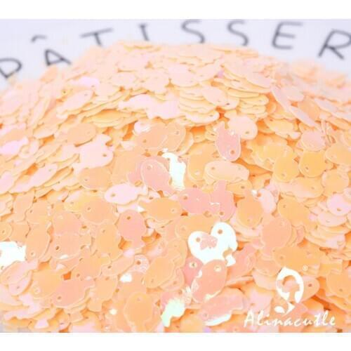 25g Cute Fish Sequins Paillette Sewing Garment Accessories,Clothing accessories,DIY Sequins scrapbooking shakes
