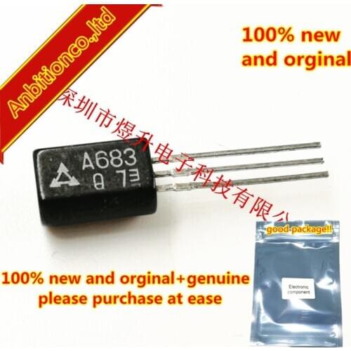 10pcs 100% new original 2SA683-Q A683 Q PNP TO-92L in stock