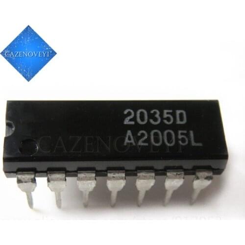 5pcs/lot NJM2035D NJM2035 DIP-14 In Stock