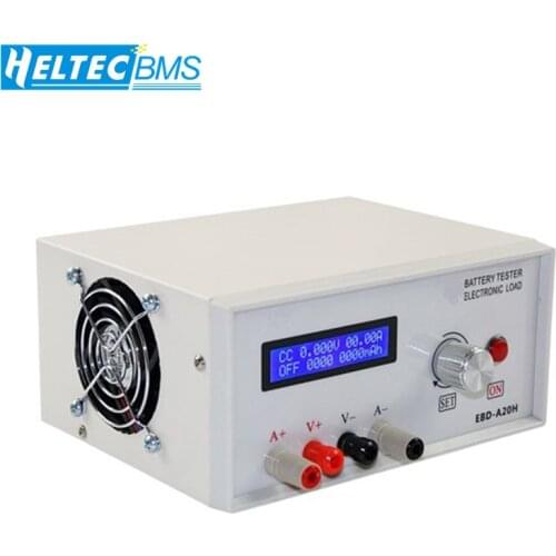 Battery Capacity Tester Electronic Load Power Tester Discharge Meter 20A Battery indicator
