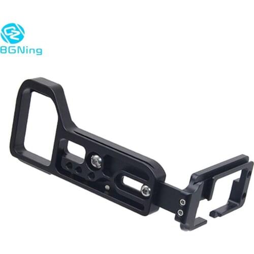 BGNing L Type Bracket Tripod Quick Release Plate Head Base Handle Grip for Sony A92 A9II A6600 SLR Camera Accessory