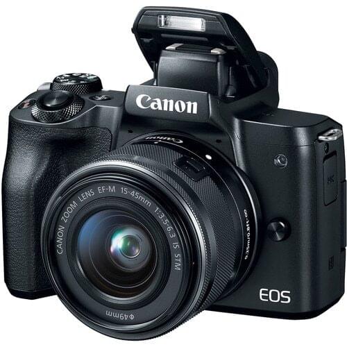 Canon M50 Mirrorless digital camera EF-M 15-45mm IS STM Lens, HD 4 K-Variable Angle Touch Screen Wi-Fi Digital ILC Camera new