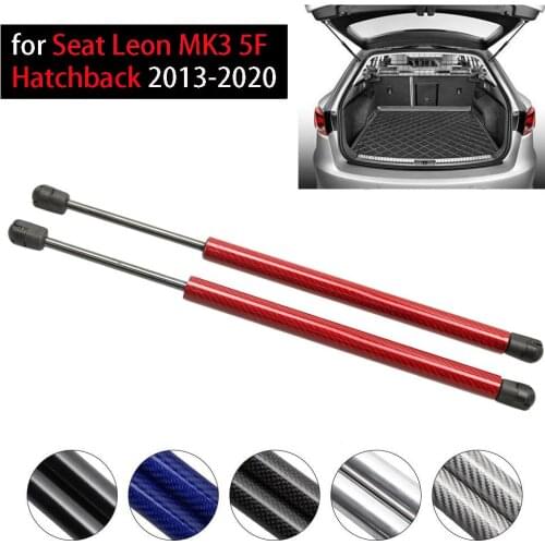 For 2012-2020 SEAT LEON (5F4) hatchback Gas Lift Supports Struts Prop Rod Shocks Rear Boot Tailgate Trunk 493mm
