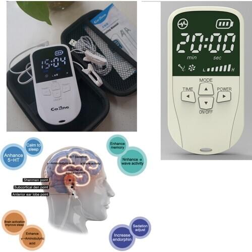 Insomnia And Depression Treatment Instrument Physiotherapy Of Migraine Cranial Electrotype Stimulation