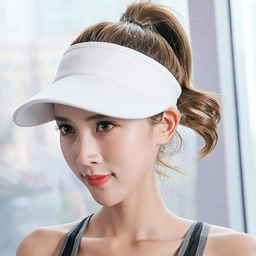 Summer Outdoor Men Womens Sun hat Beach Sun hat Adjustable Sun Sports Visor Hat Baseball Cap Sport Headband Classic Cap